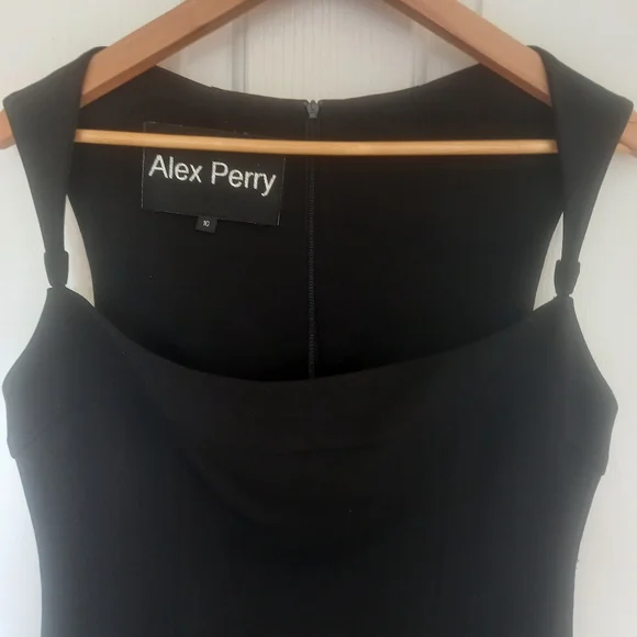 Alex Perry black mid length dress - Picture 2 of 3